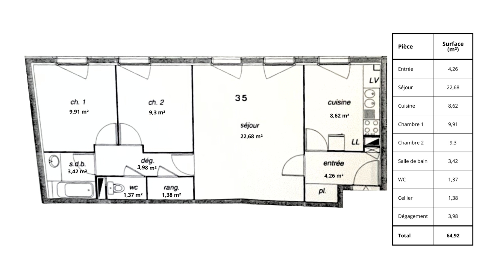 Image_, Appartement, Bordeaux, ref :AC494A