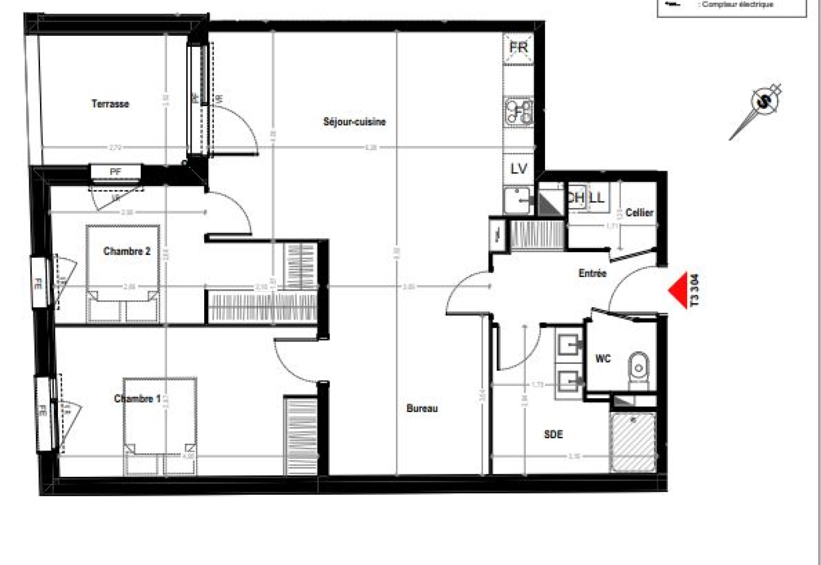 Image_, Appartement, Bordeaux, ref :66b01