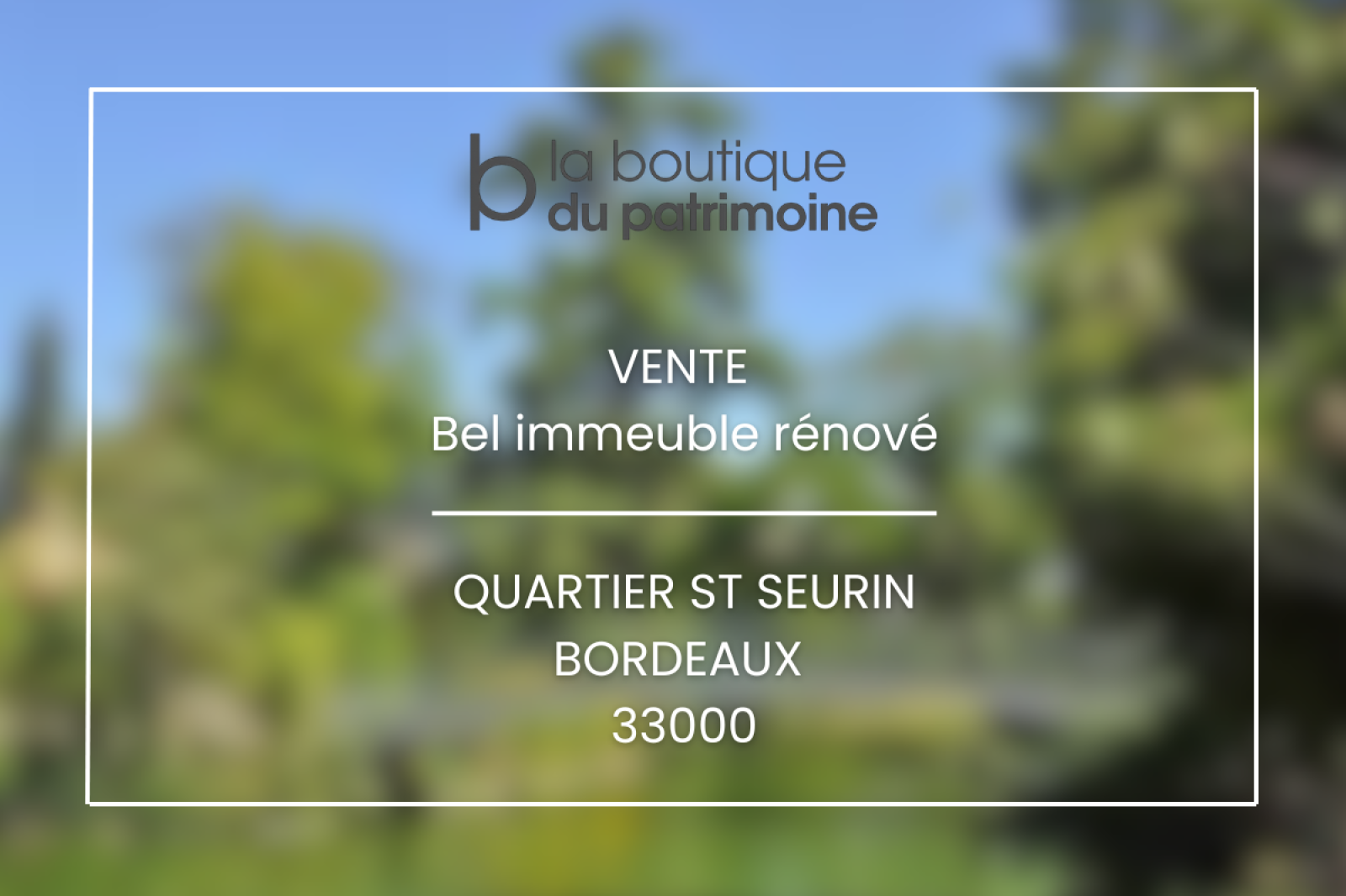 Image_, Immeuble, Bordeaux, ref :626B