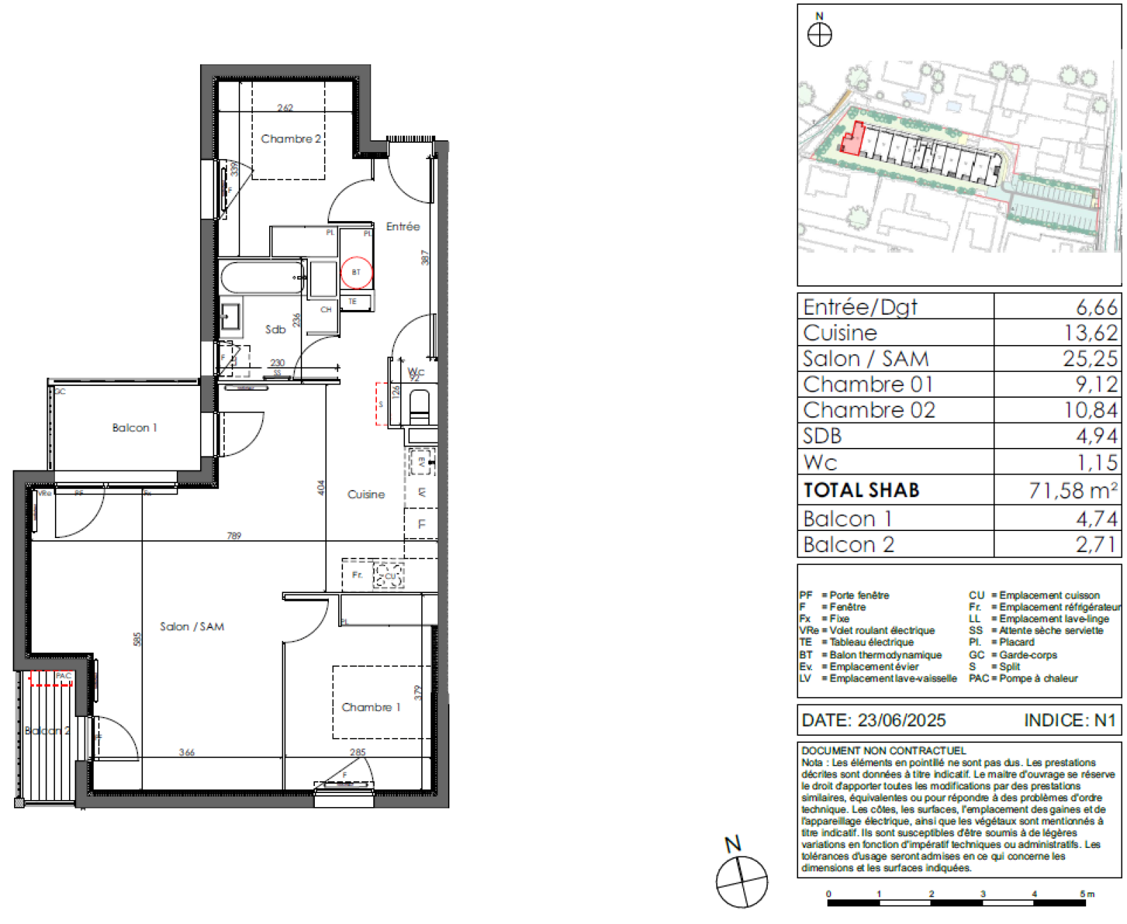 Image_, Appartement, Gujan-Mestras, ref :SP22