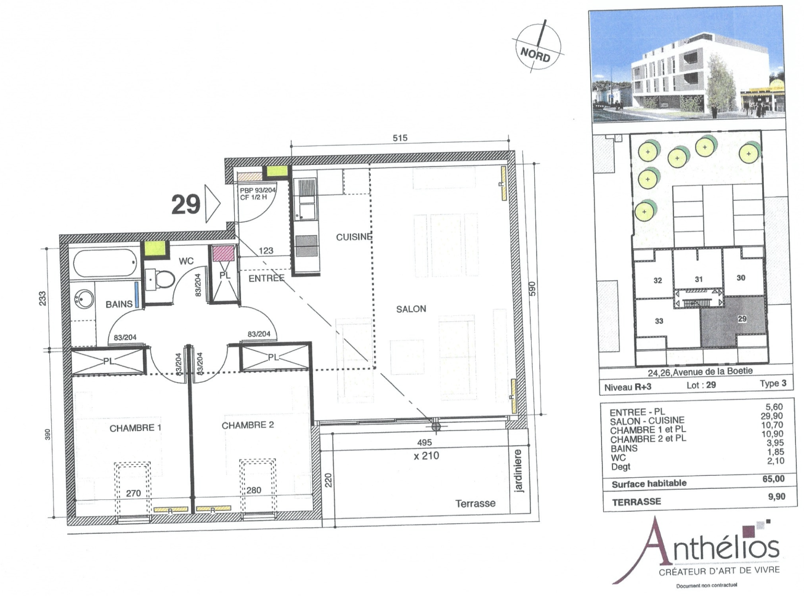 Image_, Appartement, Le Bouscat, ref :BJVAP140017801